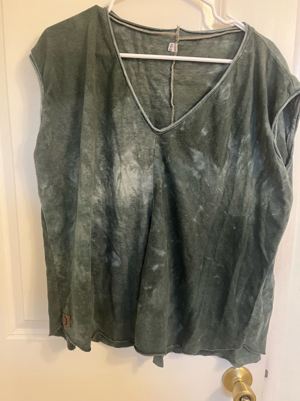 Sinew Moon green Gaia short sleeve XS/s